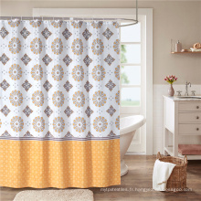 Boho Boho Imperproof Plant Printing Salle de bain Curtain de douche de salle de bain